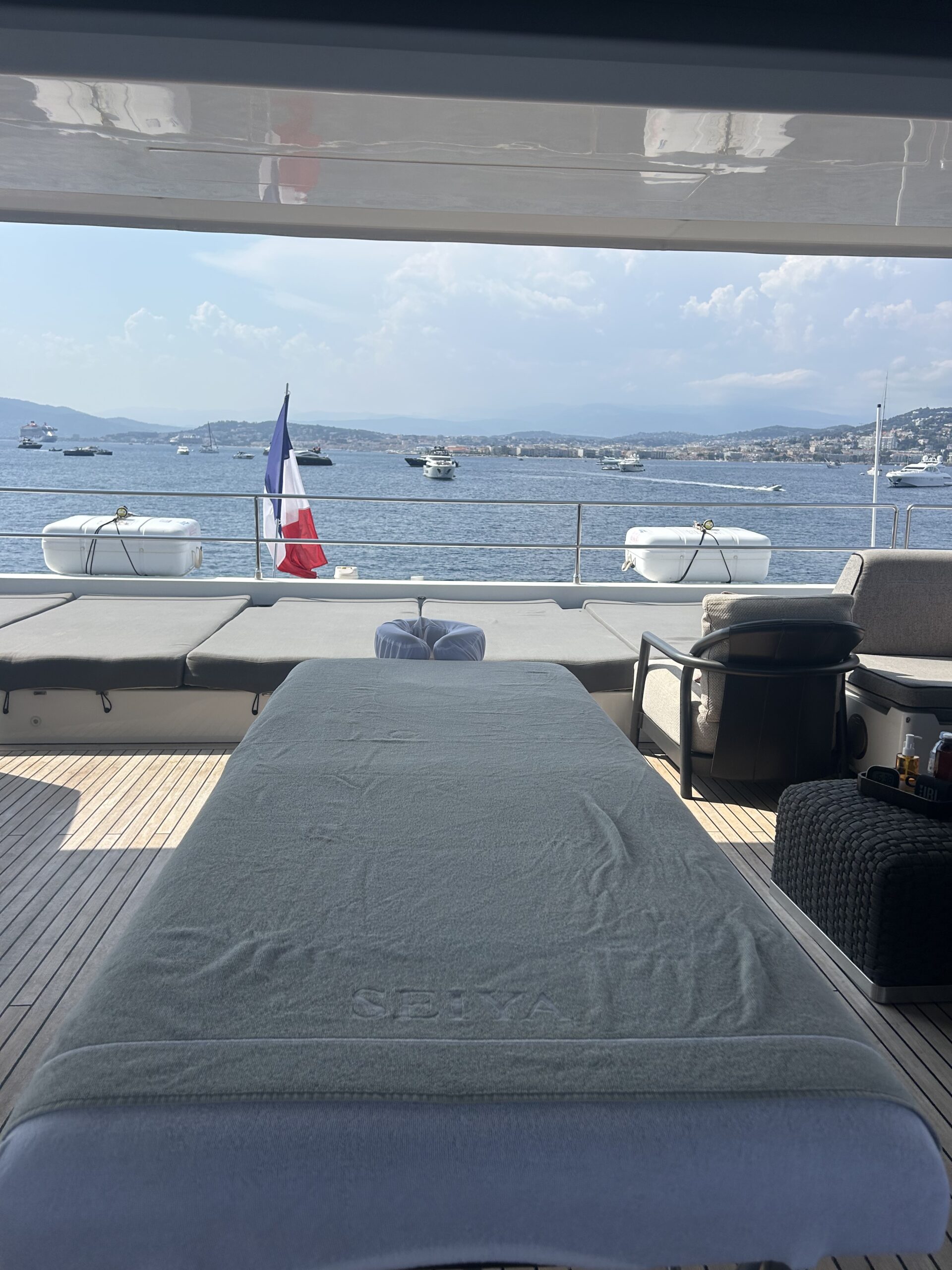 Massage sur Yacht Antibes