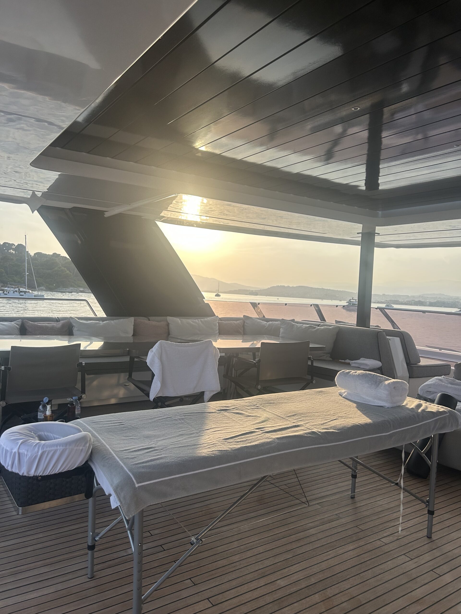 Massage sur Yacht Antibes