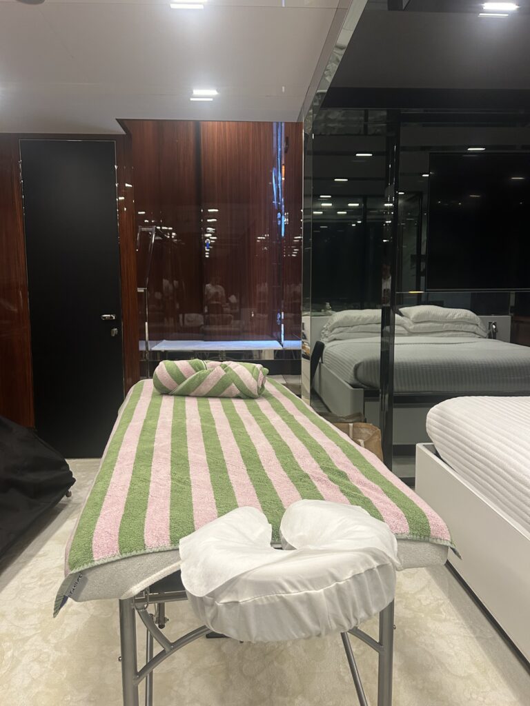 Massage sur Yacht Antibes