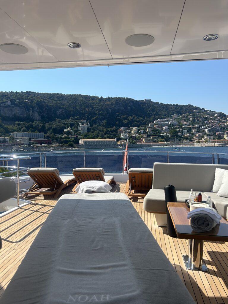Massage sur Yacht Antibes